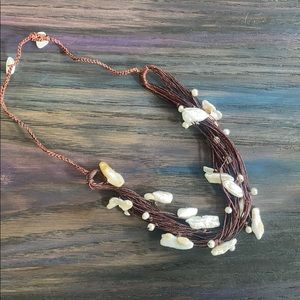 Freshwater pearl necklace